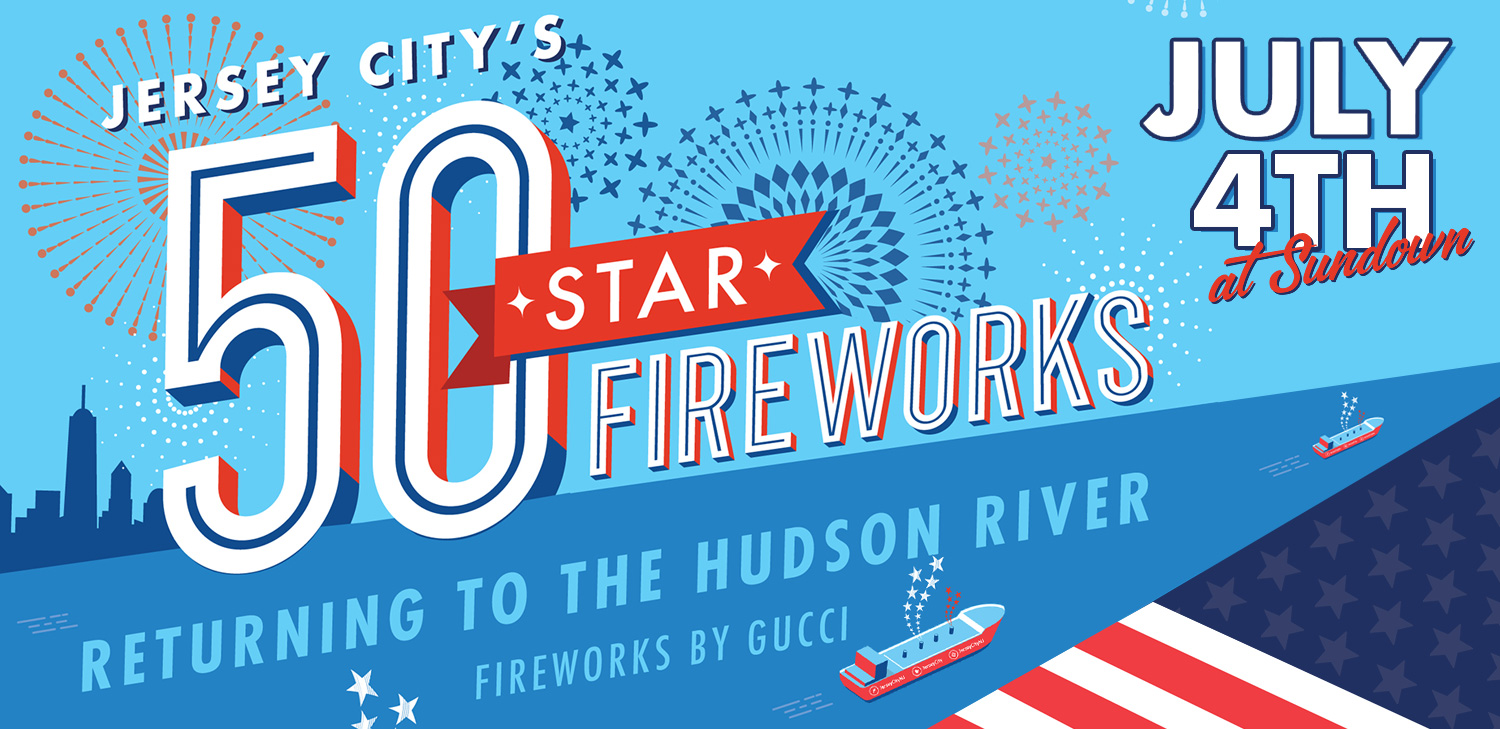 Freedom Fireworks July 4th 21 Hudson County